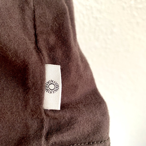 Rhythm Classics T Back Tank Top in Dark Brown - Picture 4 of 6